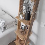 Reclaimed Timber Leaning Shelves