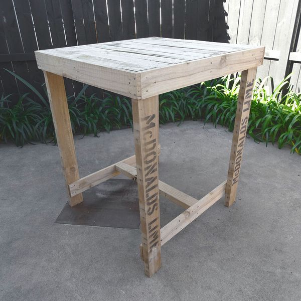 Fireside Cabin Bar Table